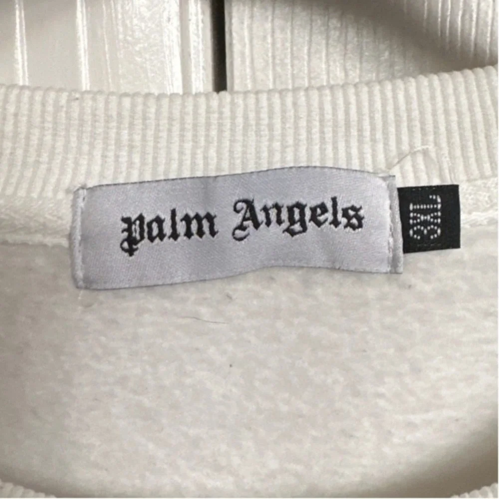 Palm‎ Angels OHEMAA Kente Print Colorblock Hoodie Sweatshirt 3XL White